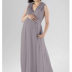 Kennedy Blue misty maternity bridesmaid dress